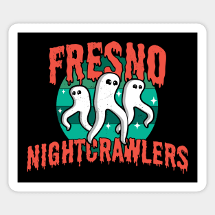 Fresno Nightcrawlers - Haunted Walking Pants Retro Cryptid Sticker